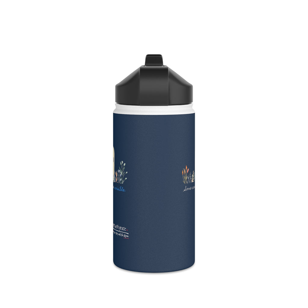 Invisible Ghost 'Invisible Wounds' Stainless Steel Water Bottle