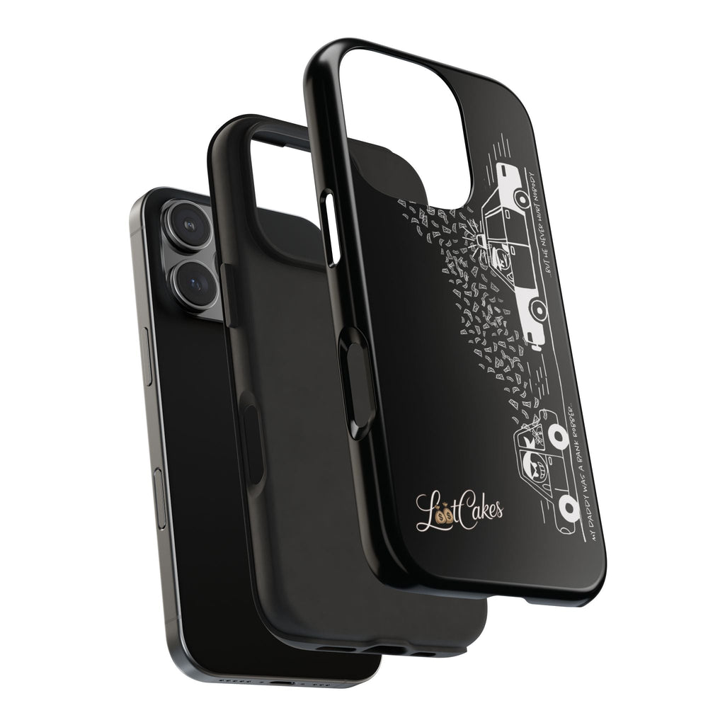 Tough Phone Case - Adventure Truck Line Art ("Life is Better When You're Outside")