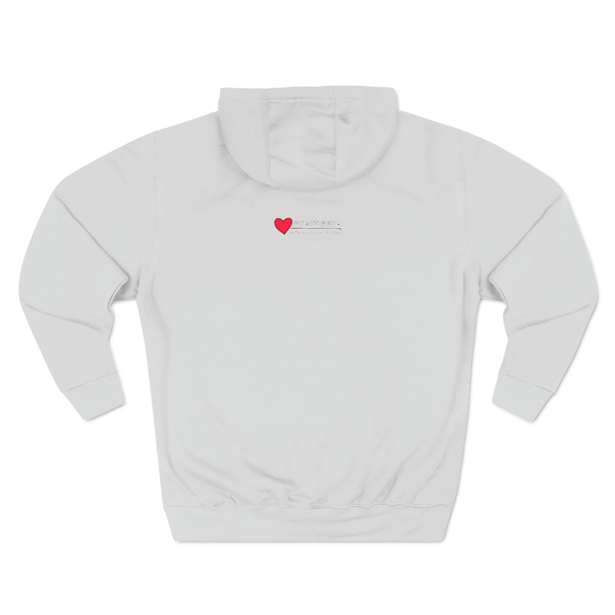 Invisible Ghost Series - "Not all battles leave visible scars." Unisex Premium Pullover Hoodie