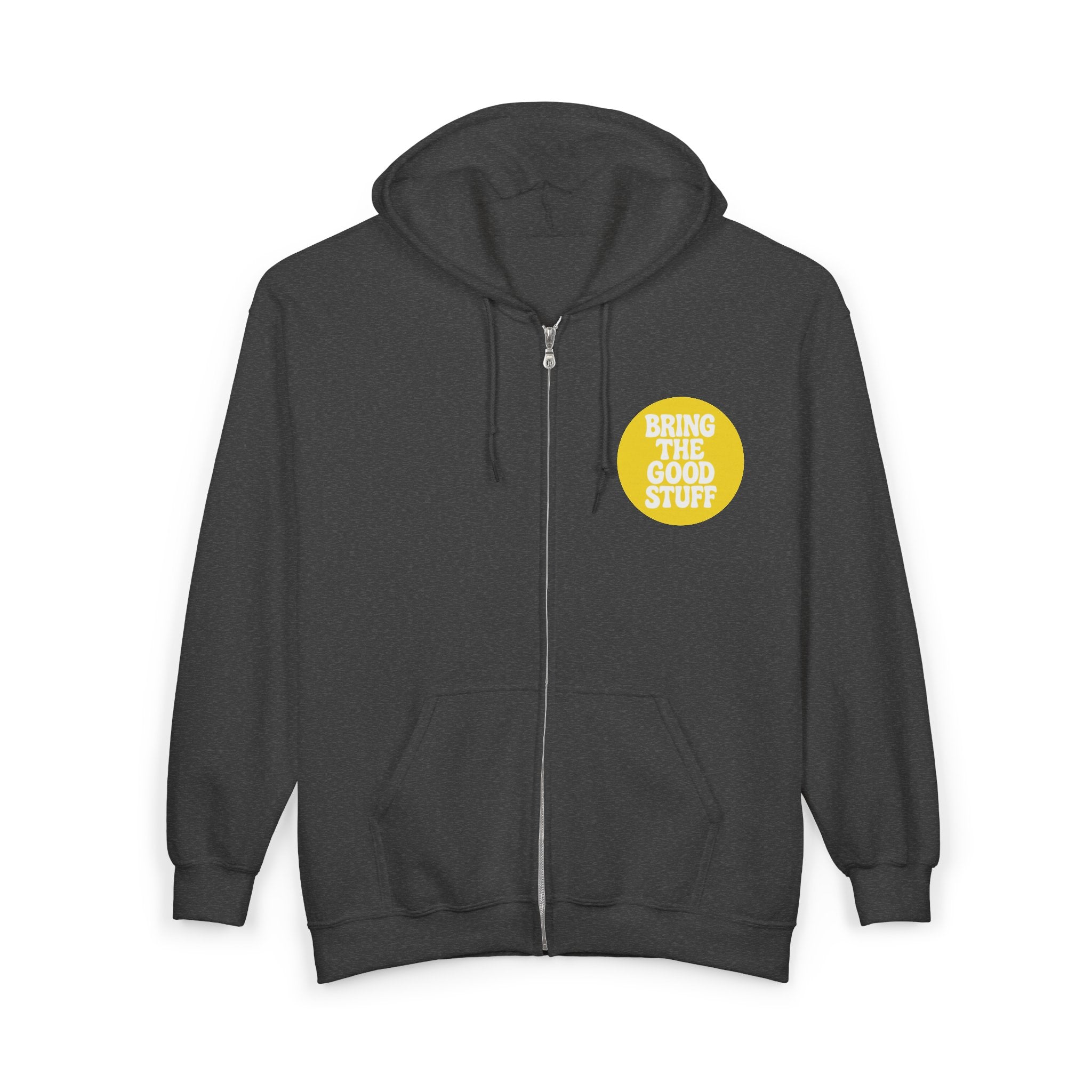 Bring The Good Stuff Kick Back Zip Hoodie