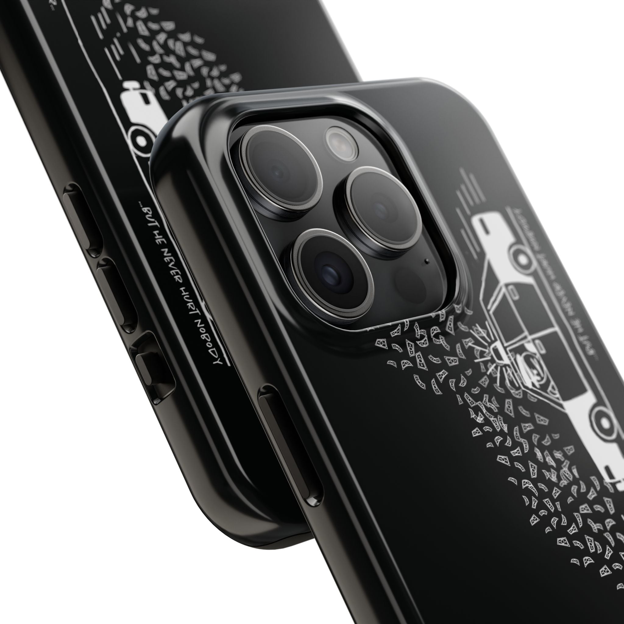 Tough Phone Case - Adventure Truck Line Art ("Life is Better When You're Outside")