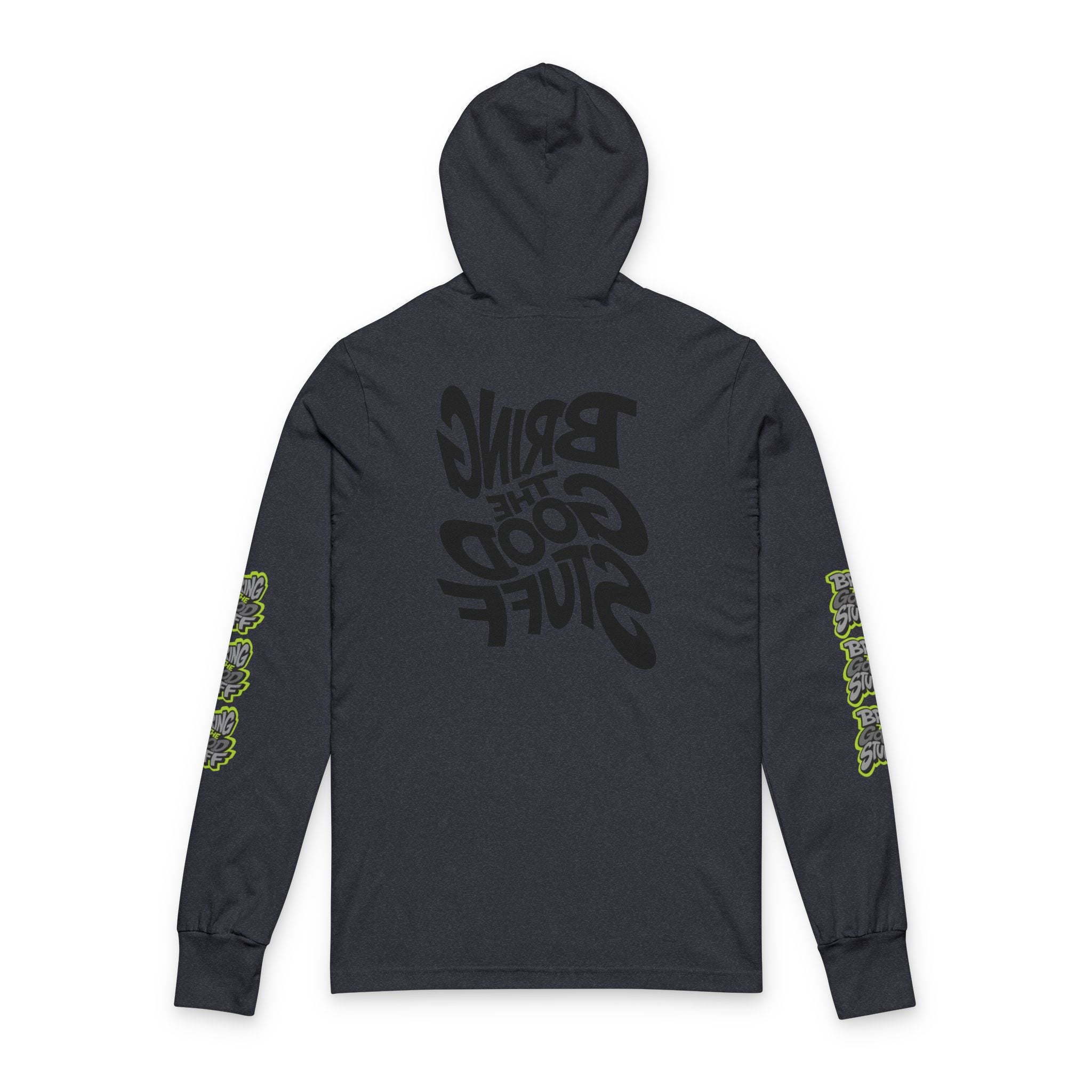 Bring The Good Stuff Twisted Hooded Long Sleeve Tee