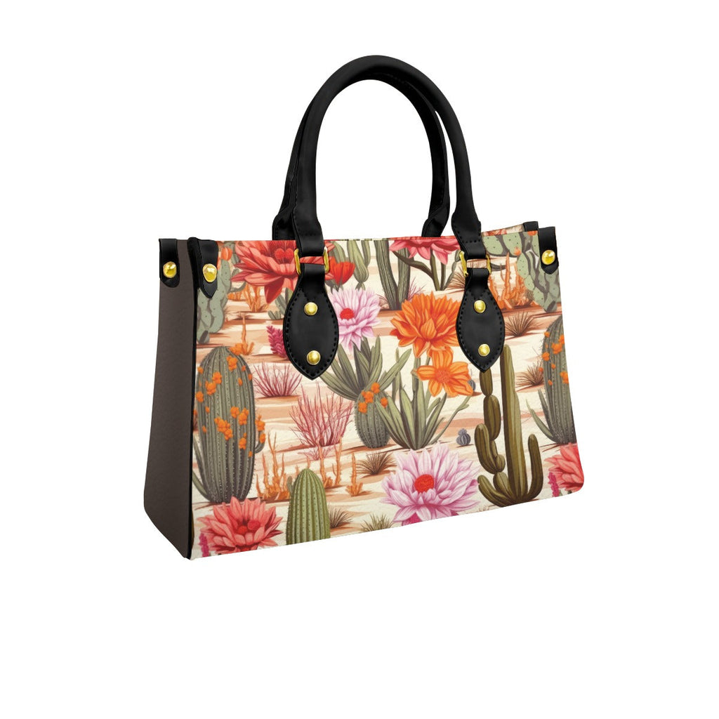 Women's Tote Bag With Black Handle