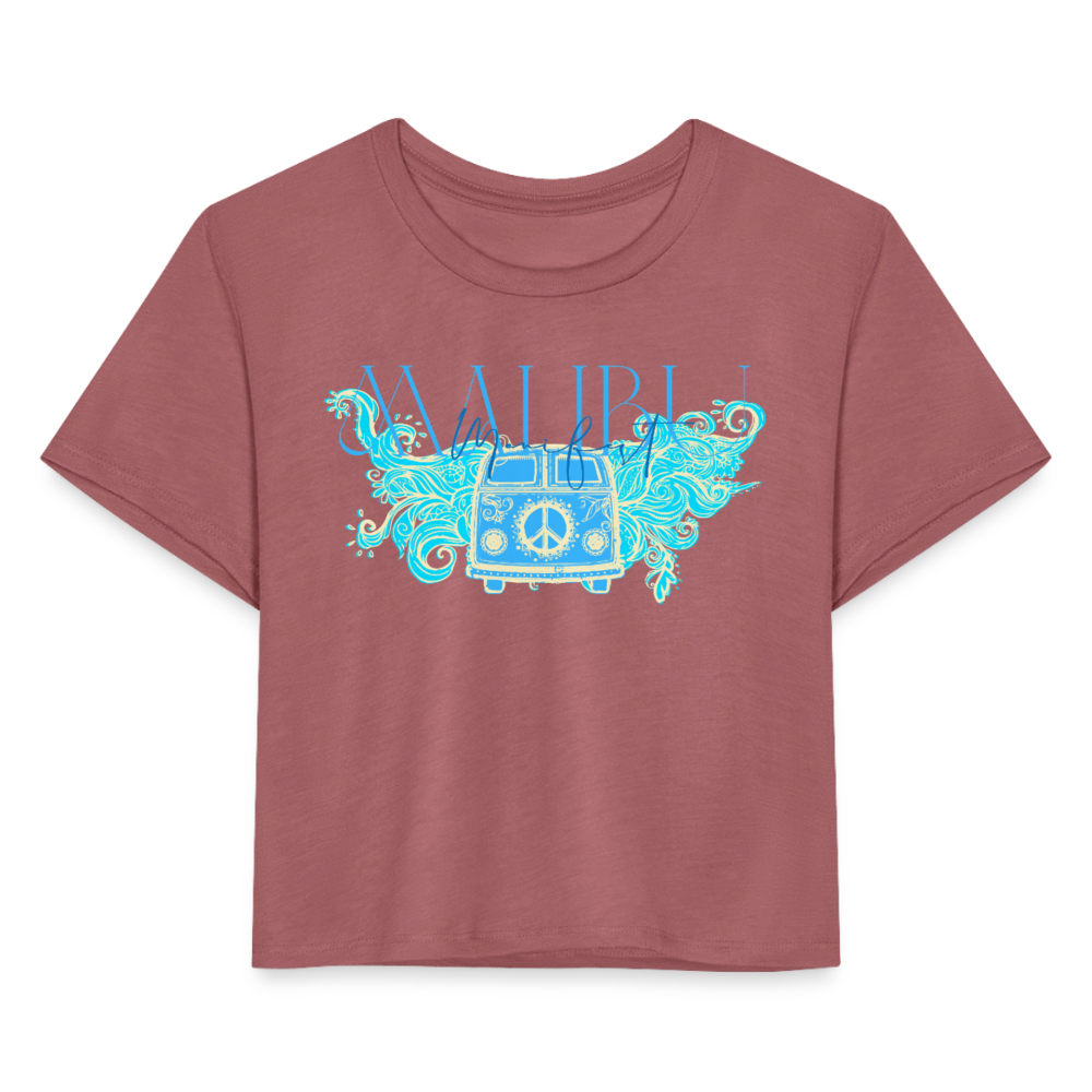Manifest Malibu Flowy Cropped Tee – Studio Limited
