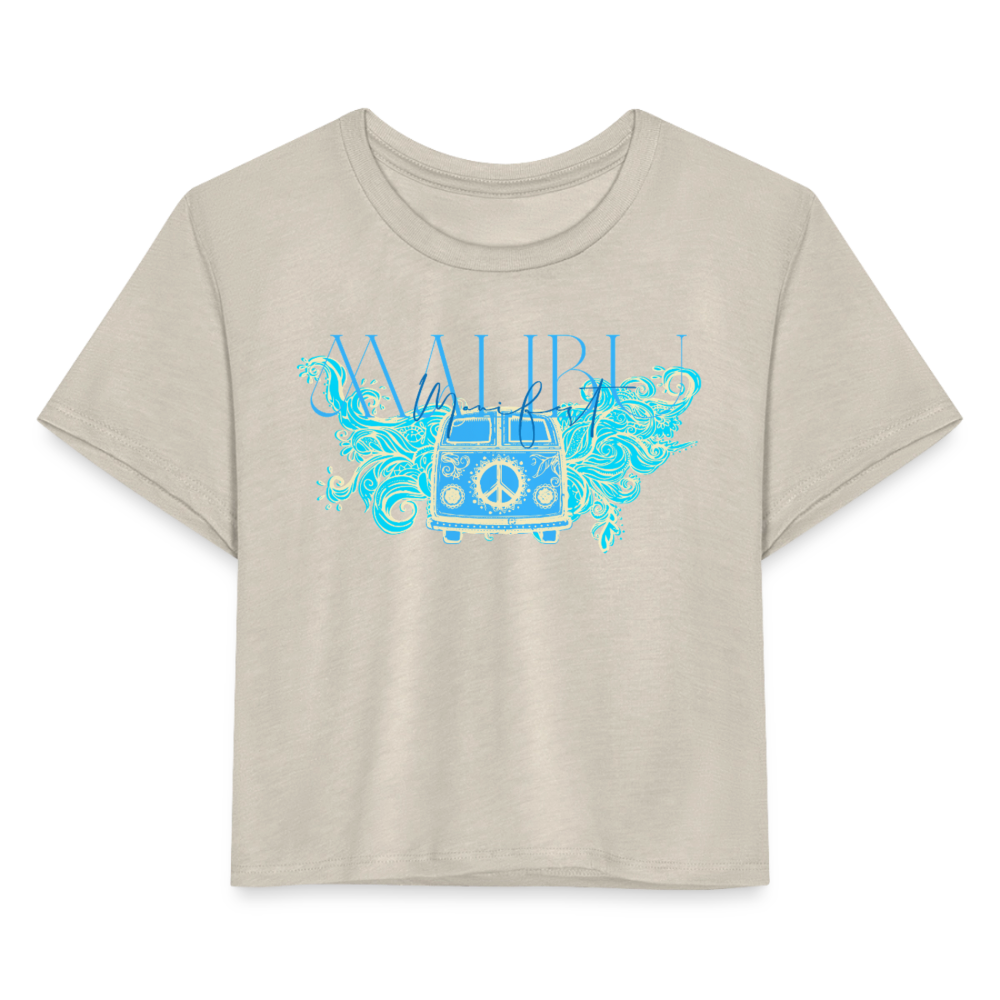 Manifest Malibu Flowy Cropped Tee – Studio Limited
