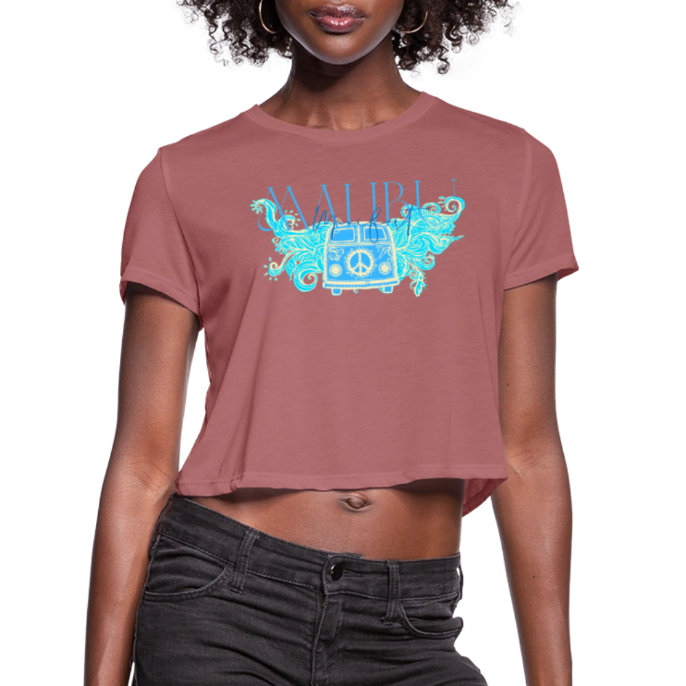 Manifest Malibu Flowy Cropped Tee – Studio Limited