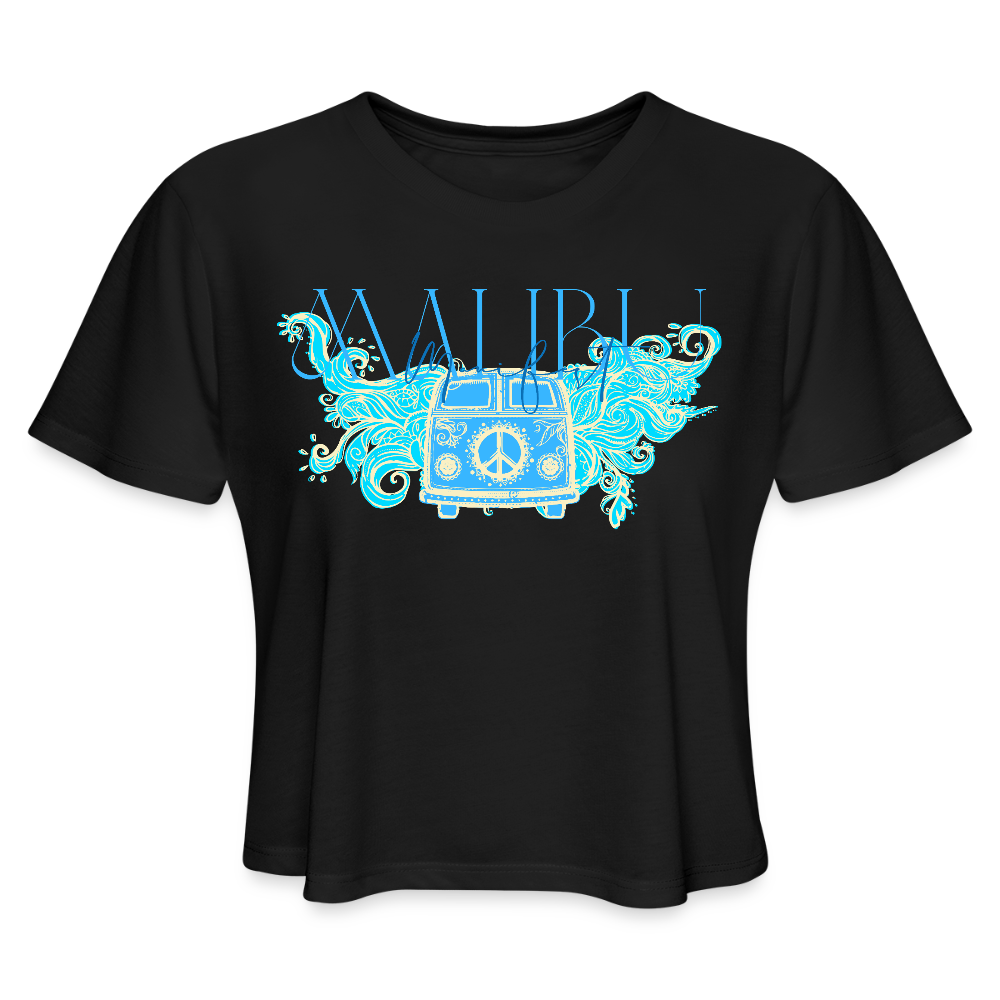 Manifest Malibu Flowy Cropped Tee – Studio Limited