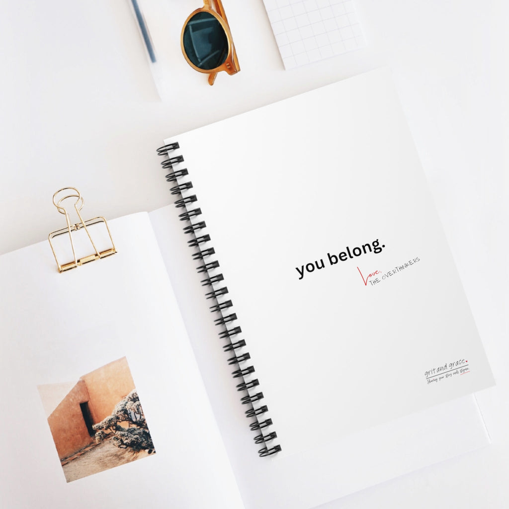 The Overthinkers Club 'Belonging' Members Only Notebook