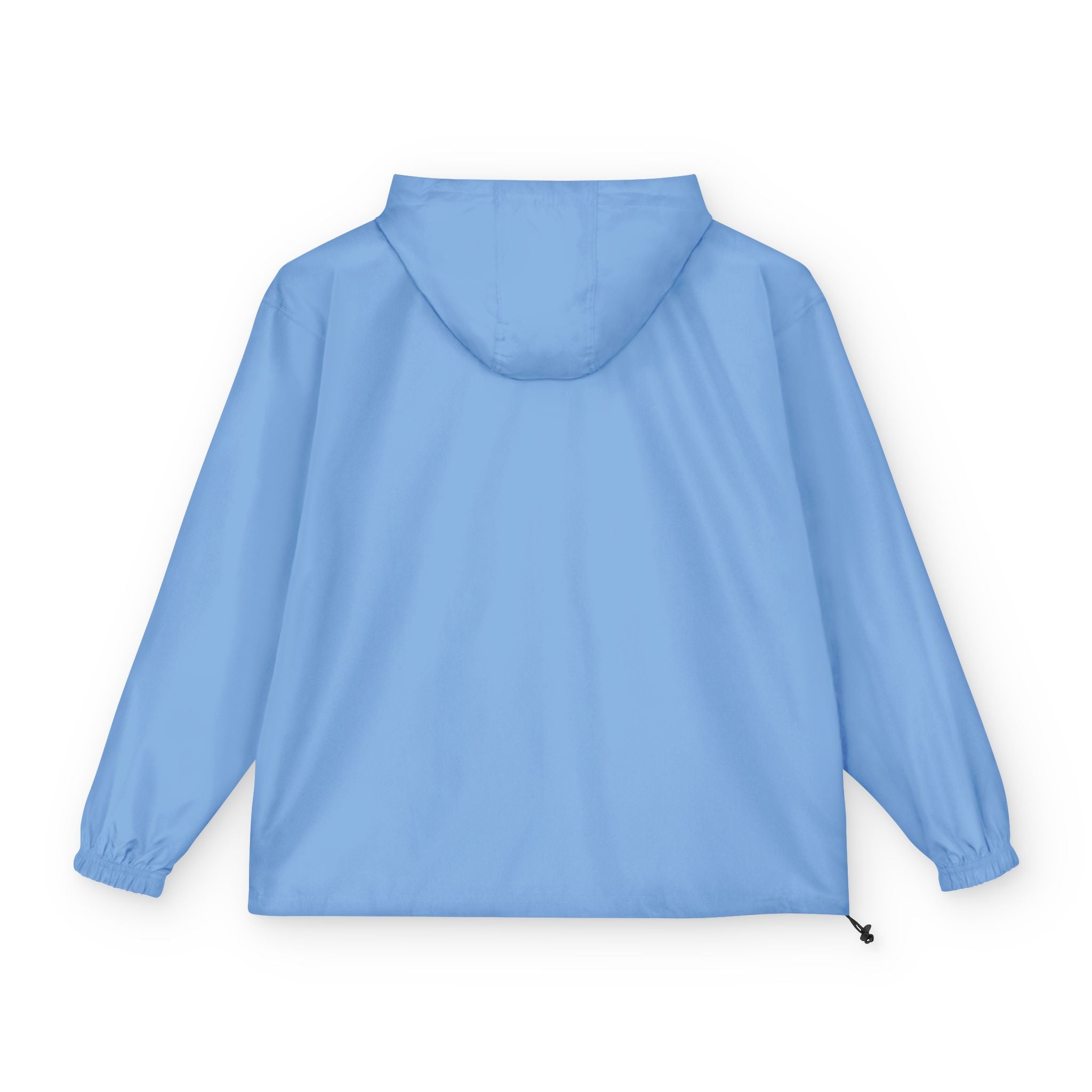 Bring The Good Stuff Light Blue Packable Anorak