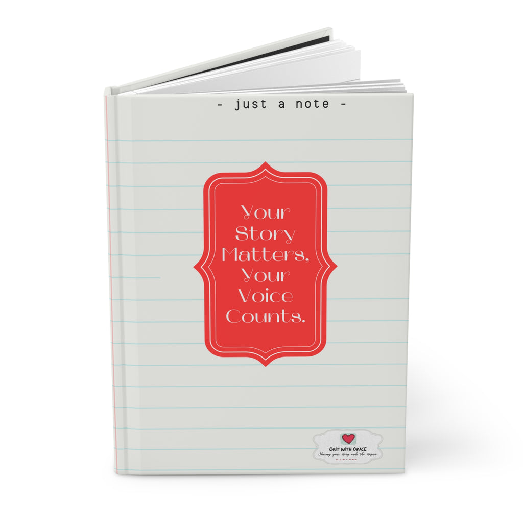 Grit with Grace 'Strength in Resilience' Hardcover Matte Journal - Limited Edition