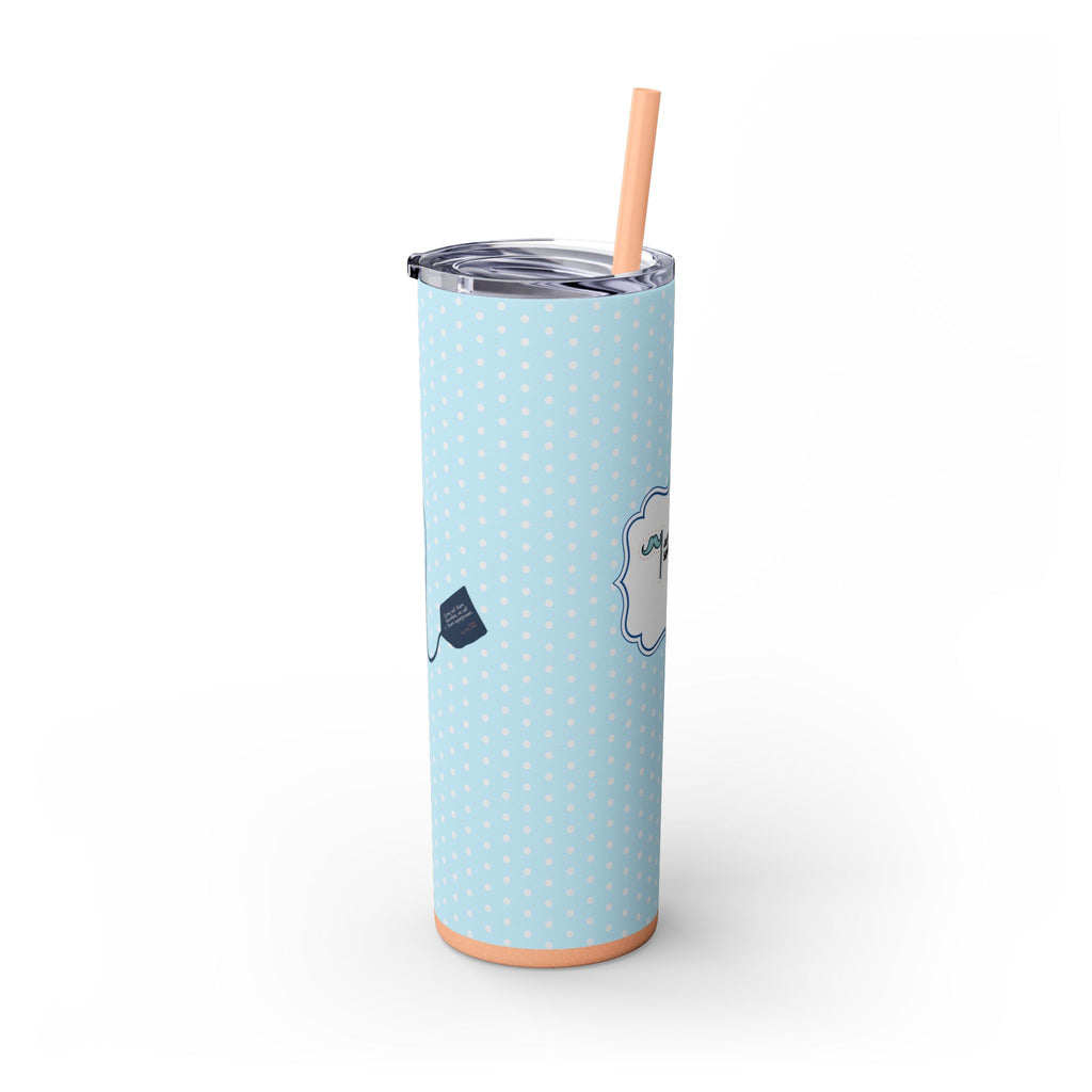 Adhd Allie Series  "Just call me the squirrel Whisperer" xoxo, Adhd Allie 20oz Skinny Tumbler with Straw - Mental Health Awareness - Charity Contribution