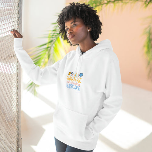 Bipolar Bonnie Series - "Bipolar Sunshine Mixed With A Little Hurricane" Unisex Premium Pullover Hoodie