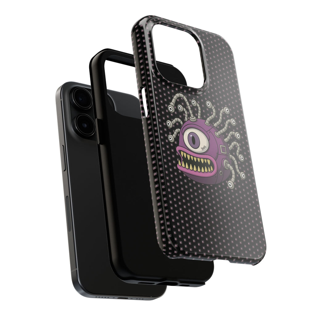 Critical Cut Purple Monster Phone Case