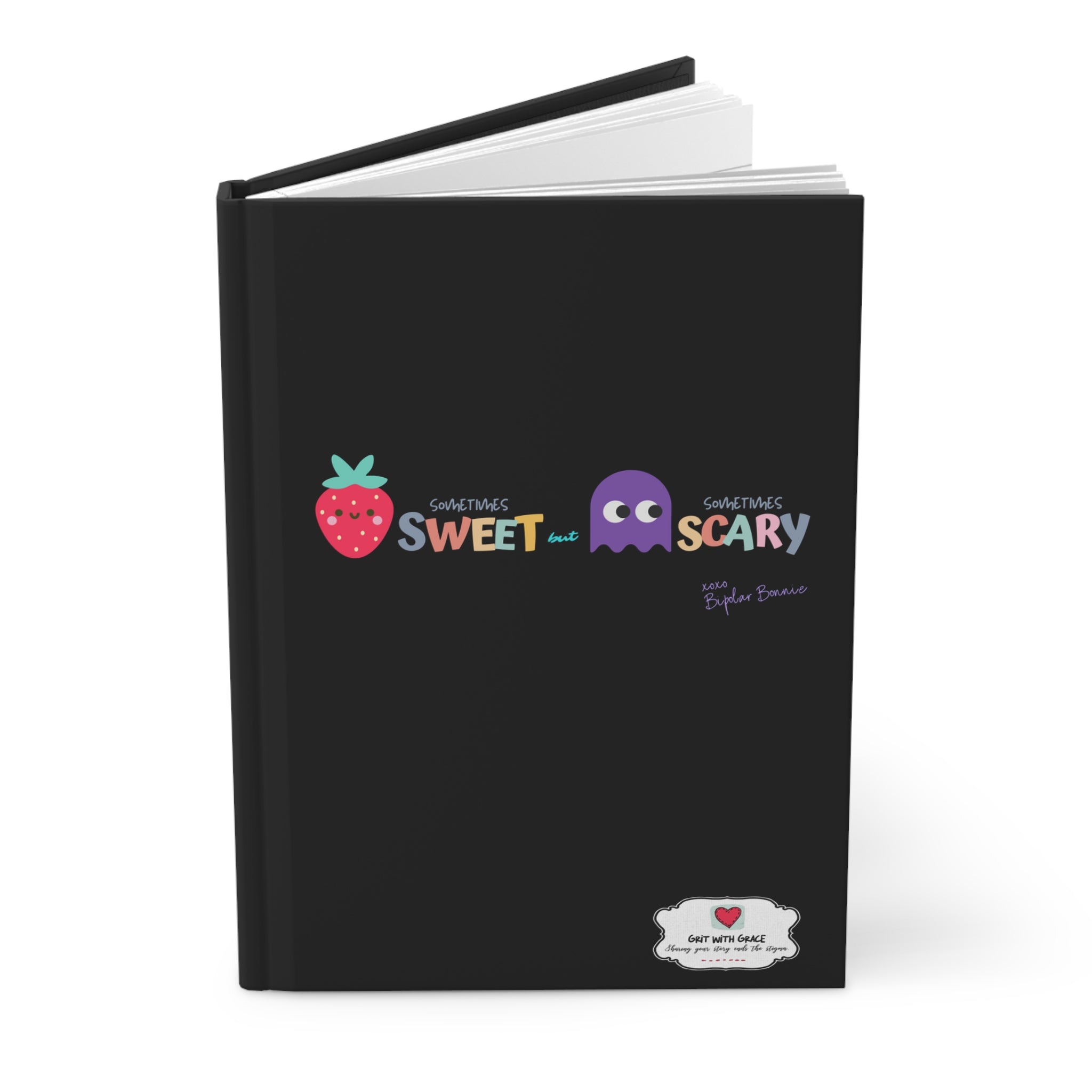 Bipolar Bonnie 'Expressing the Journey' Hardcover Matte Journal - Limited Edition
