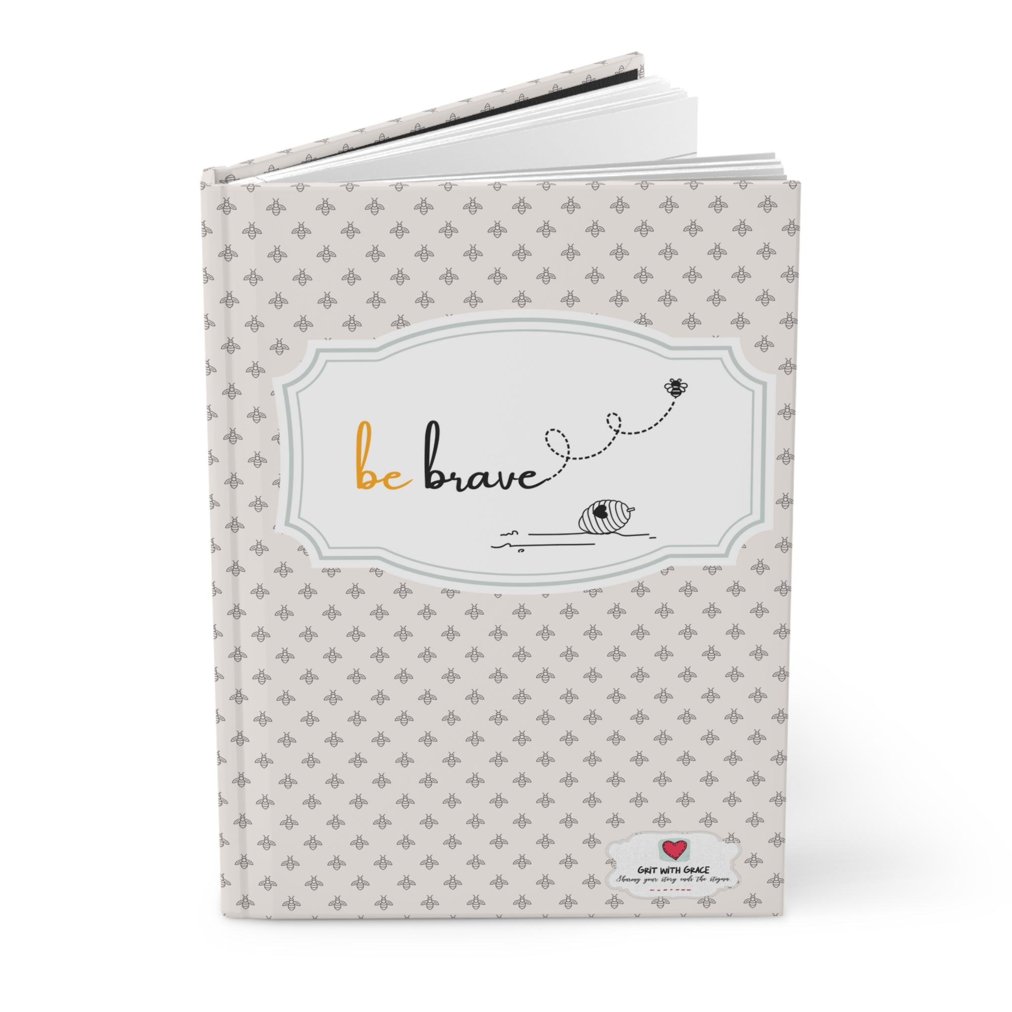 Be Happy Series 'Radiate Positivity' Hardcover Matte Journal - Limited Edition