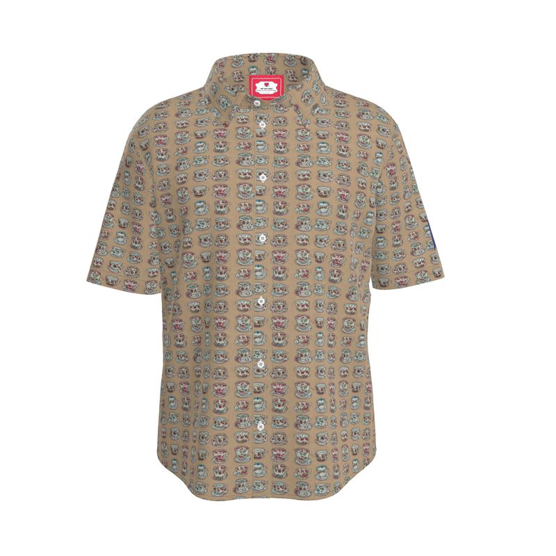 Grit with Grace: Tea Shirt Sleeve Hawaiian Shirt