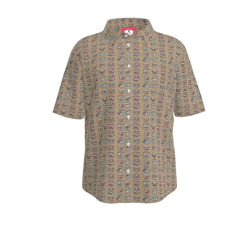 Grit with Grace: Tea Shirt Sleeve Hawaiian Shirt