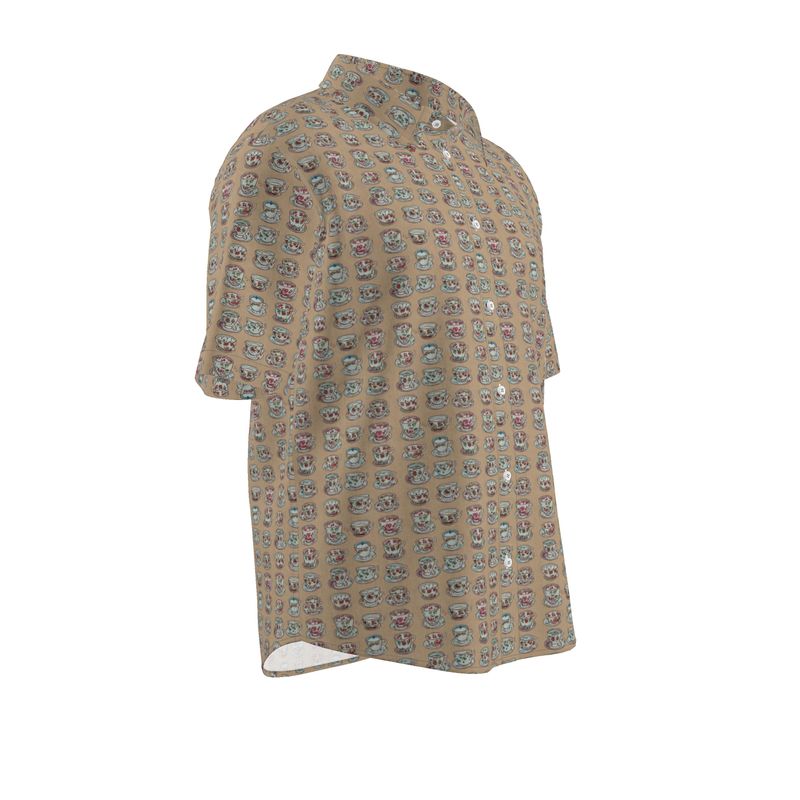 Grit with Grace: Tea Shirt Sleeve Hawaiian Shirt