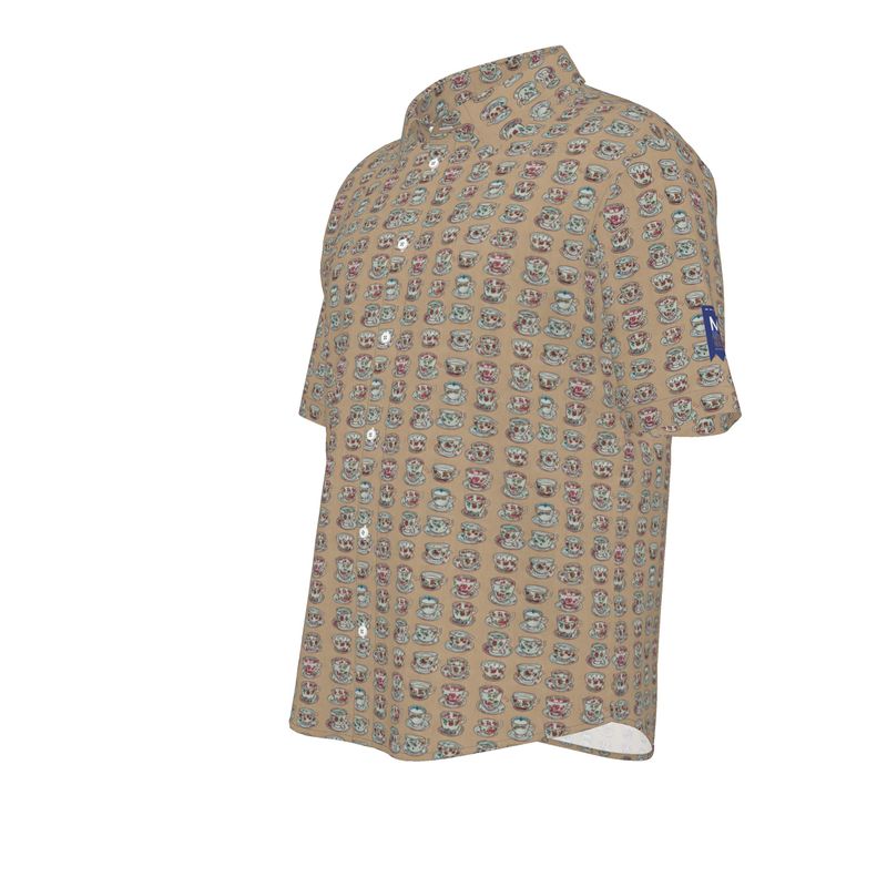 Grit with Grace: Tea Shirt Sleeve Hawaiian Shirt