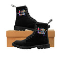 Bipolar Bonnie 'Sweet But Sometimes Scary' Combat Boots