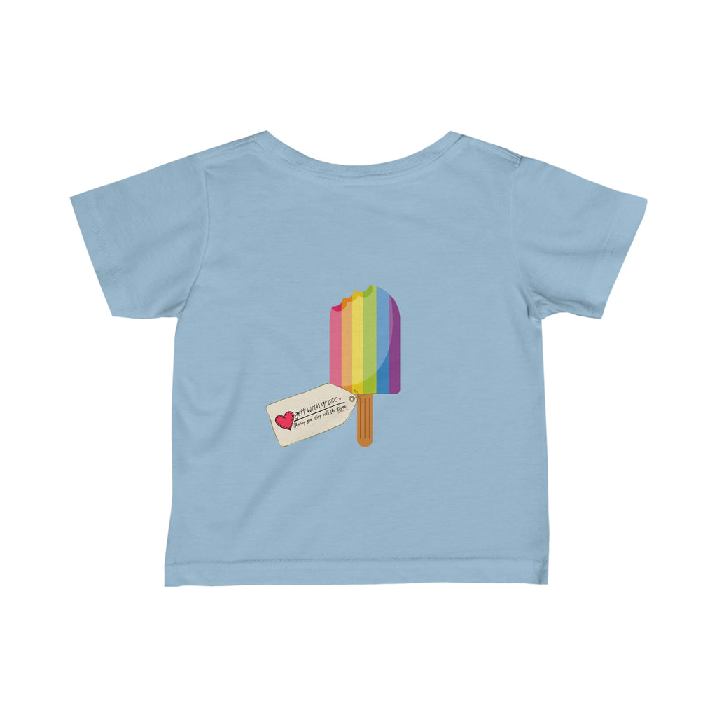 Autistic Andy 'Color-Coded Journeys' Infant Fine Jersey Tee - Limited Edition