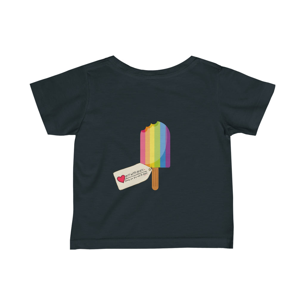 Autistic Andy 'Color-Coded Journeys' Infant Fine Jersey Tee - Limited Edition