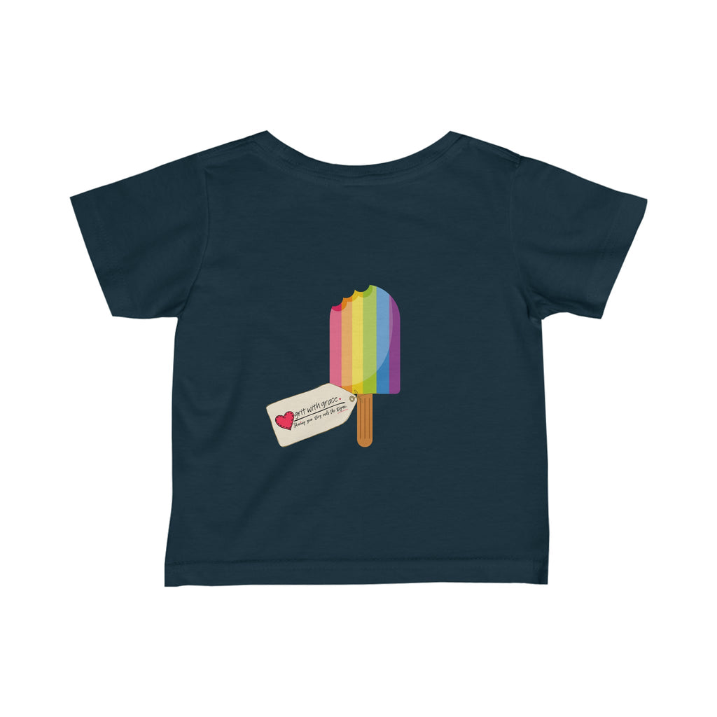 Autistic Andy 'Color-Coded Journeys' Infant Fine Jersey Tee - Limited Edition