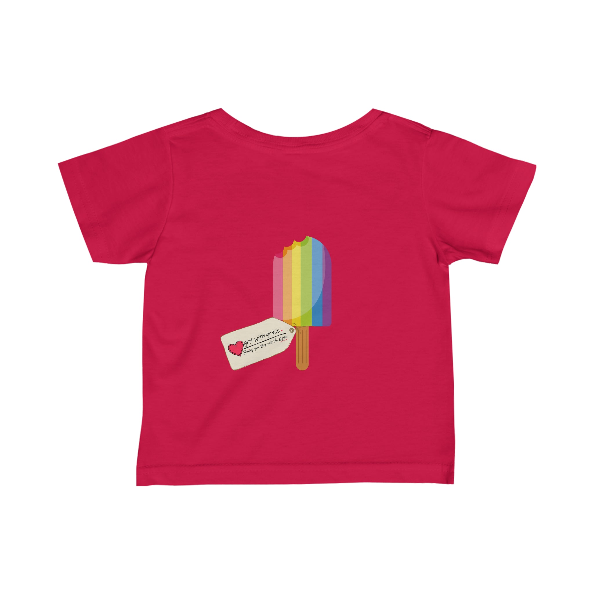 Autistic Andy 'Color-Coded Journeys' Infant Fine Jersey Tee - Limited Edition