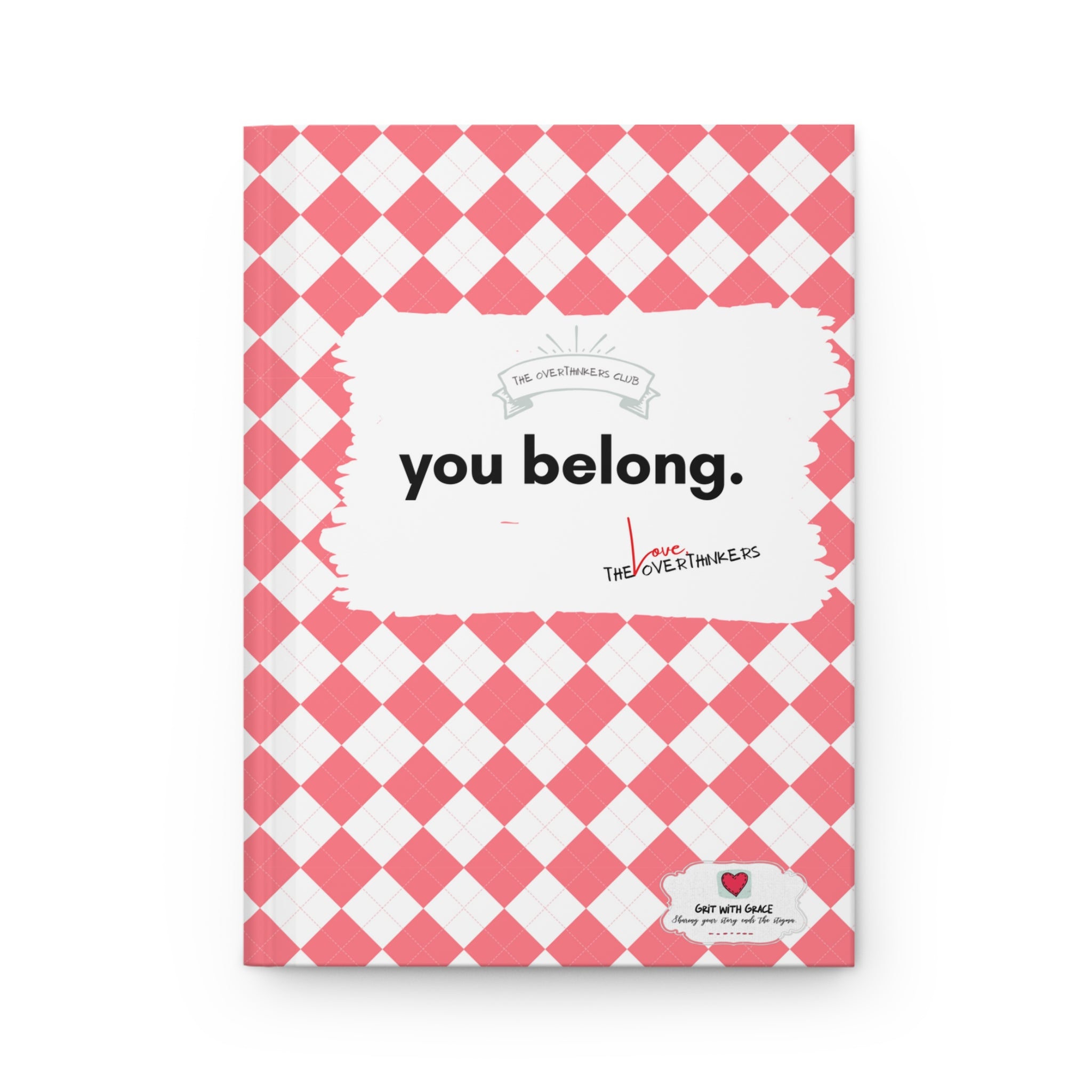 The Overthinkers Club 'Navigating Thoughts' Hardcover Matte Journal - Limited Edition