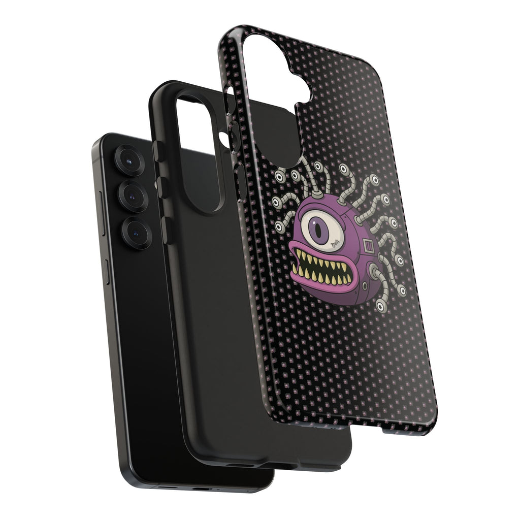 Tough Phone Case — Purple Monster Rugged Protective Cover