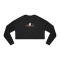 Invisible Ghost 'Scars' Cropped Women's Sweatshirt