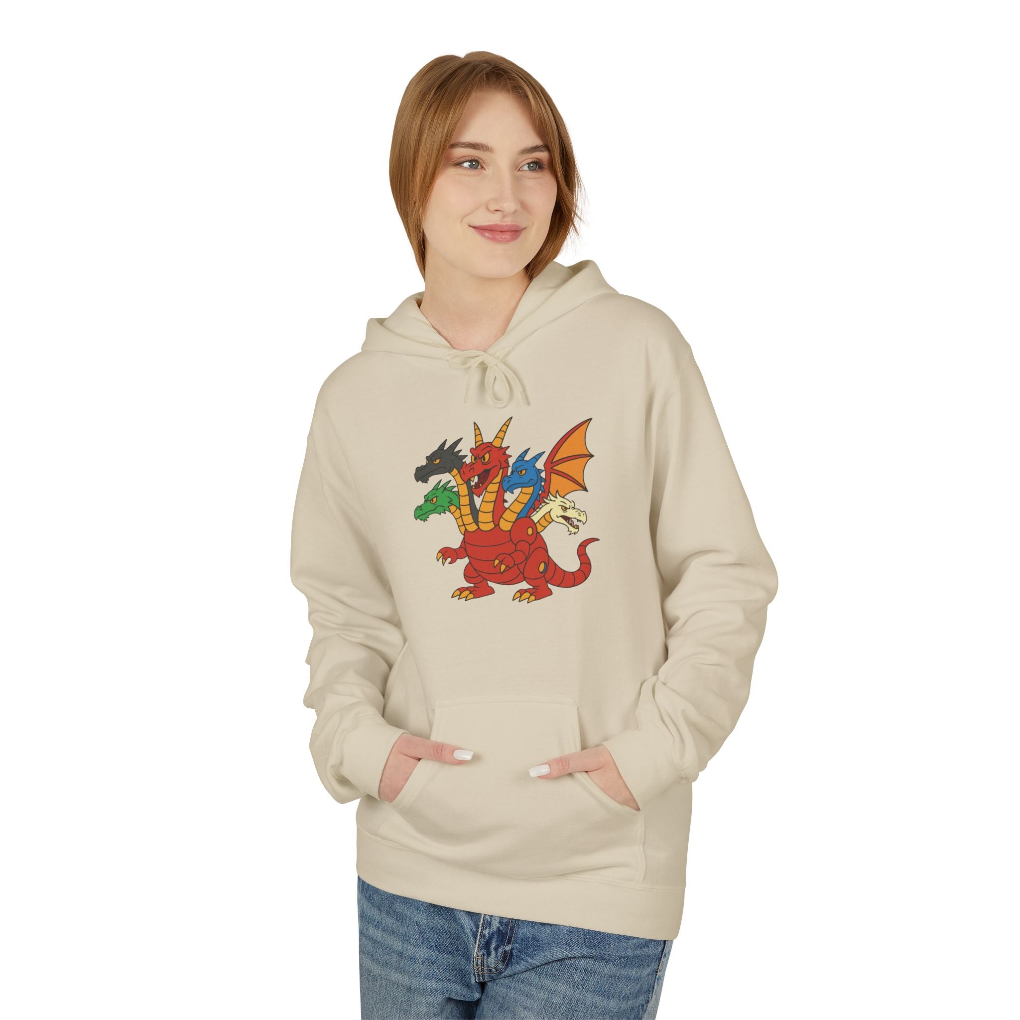 Critical Cut Welsh Dragon Crest Hoodie