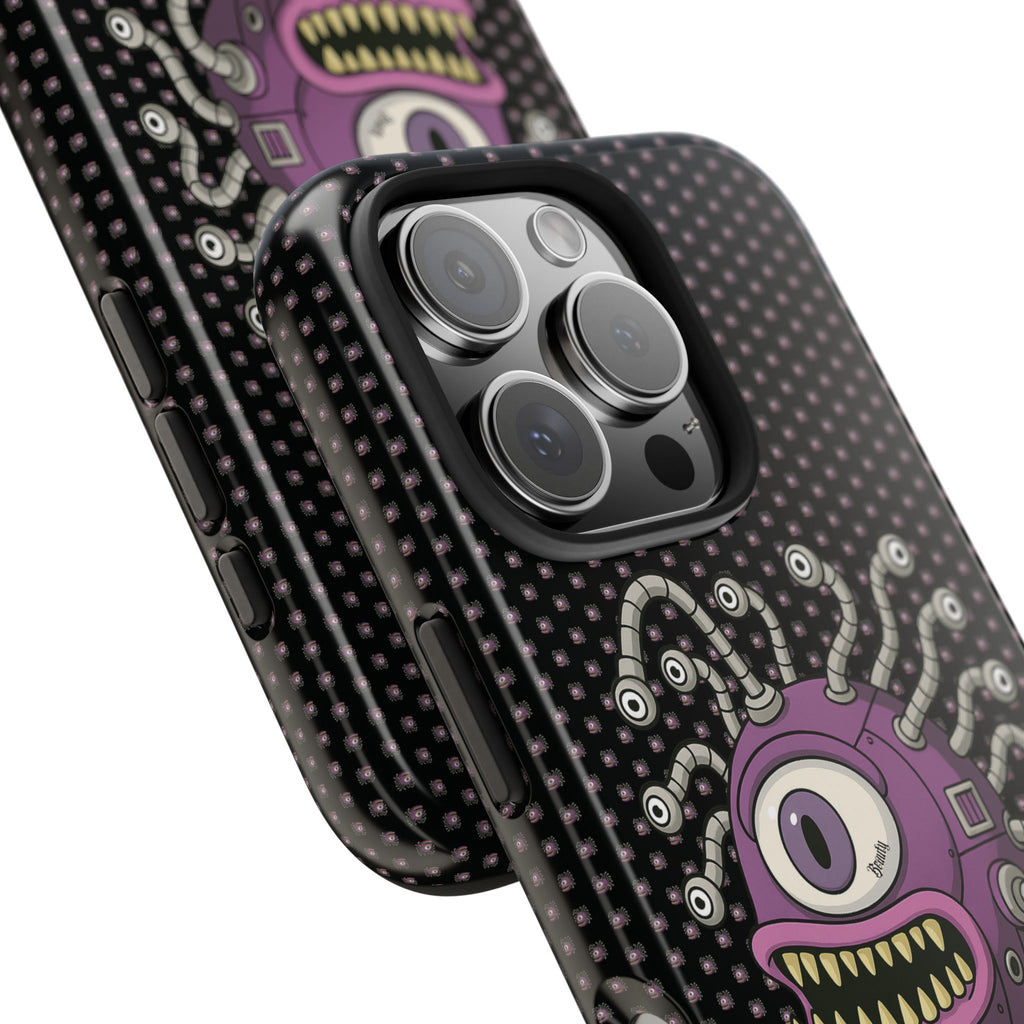 Critical Cut Purple Monster Phone Case
