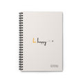 Bee Happy Series - "Be Happy." Spiral Notebook - Ruled Line