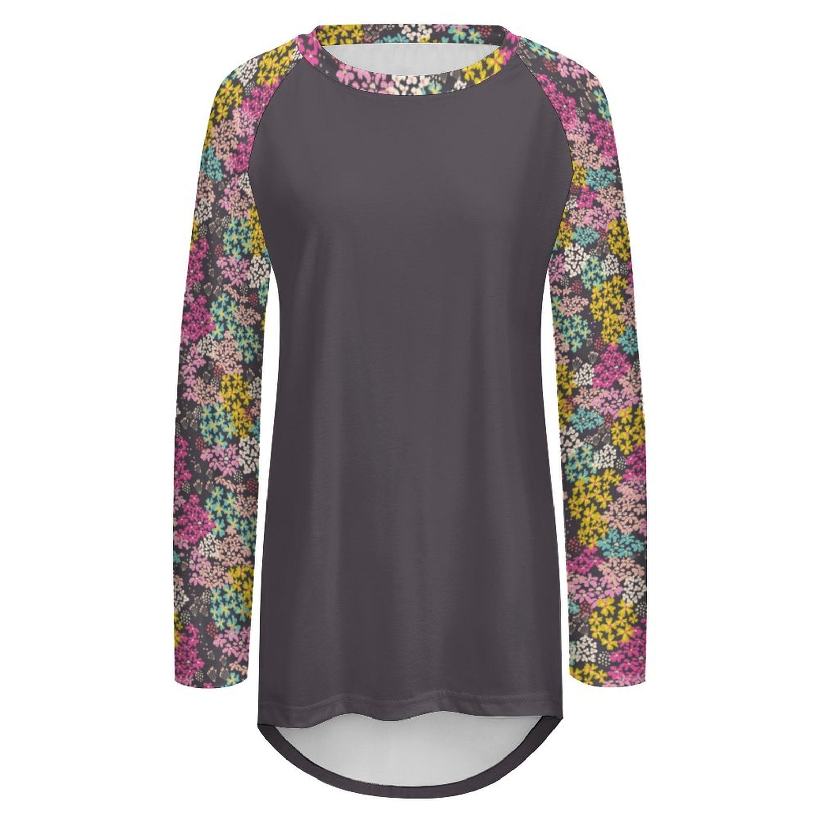 Summer Vibes  Women's Long Sleeve U-Neck T-Shirt