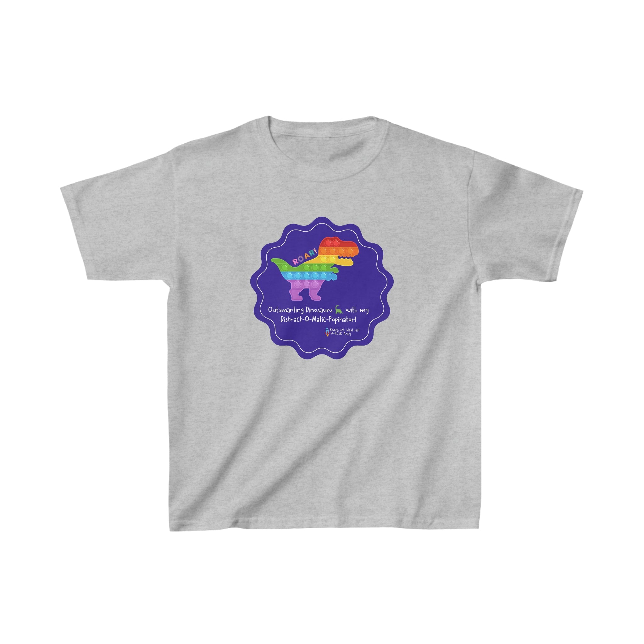 Autistic Andy 'Adventure Awaits' Kids Heavy Cotton™ Tee