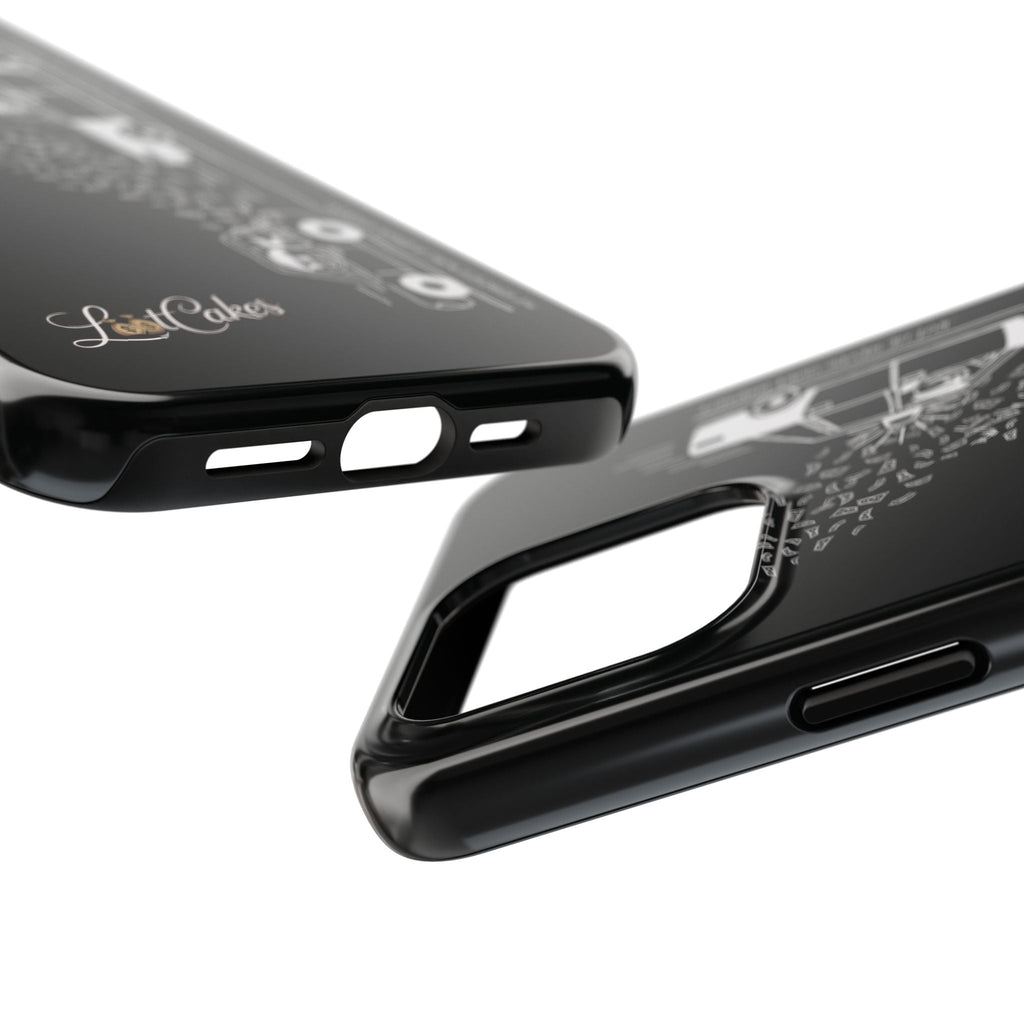 Tough Phone Case - Adventure Truck Line Art ("Life is Better When You're Outside")
