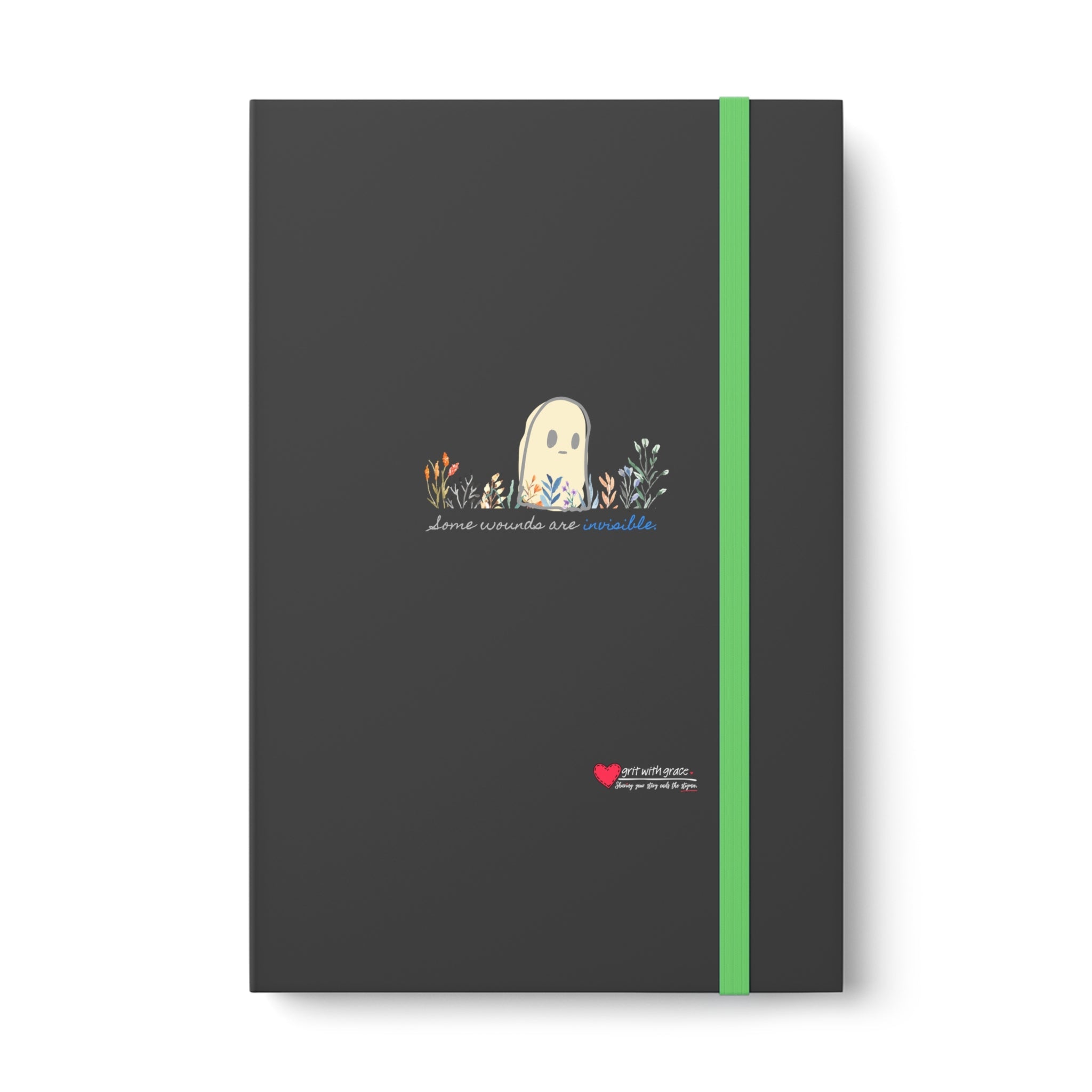 Grit with Grace 'Trauma Transformation' Ruled Notebook