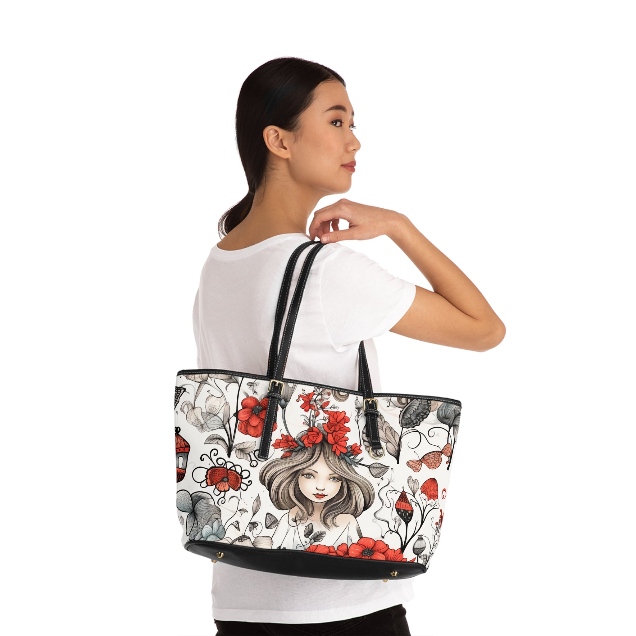 PU Leather Shoulder Bag