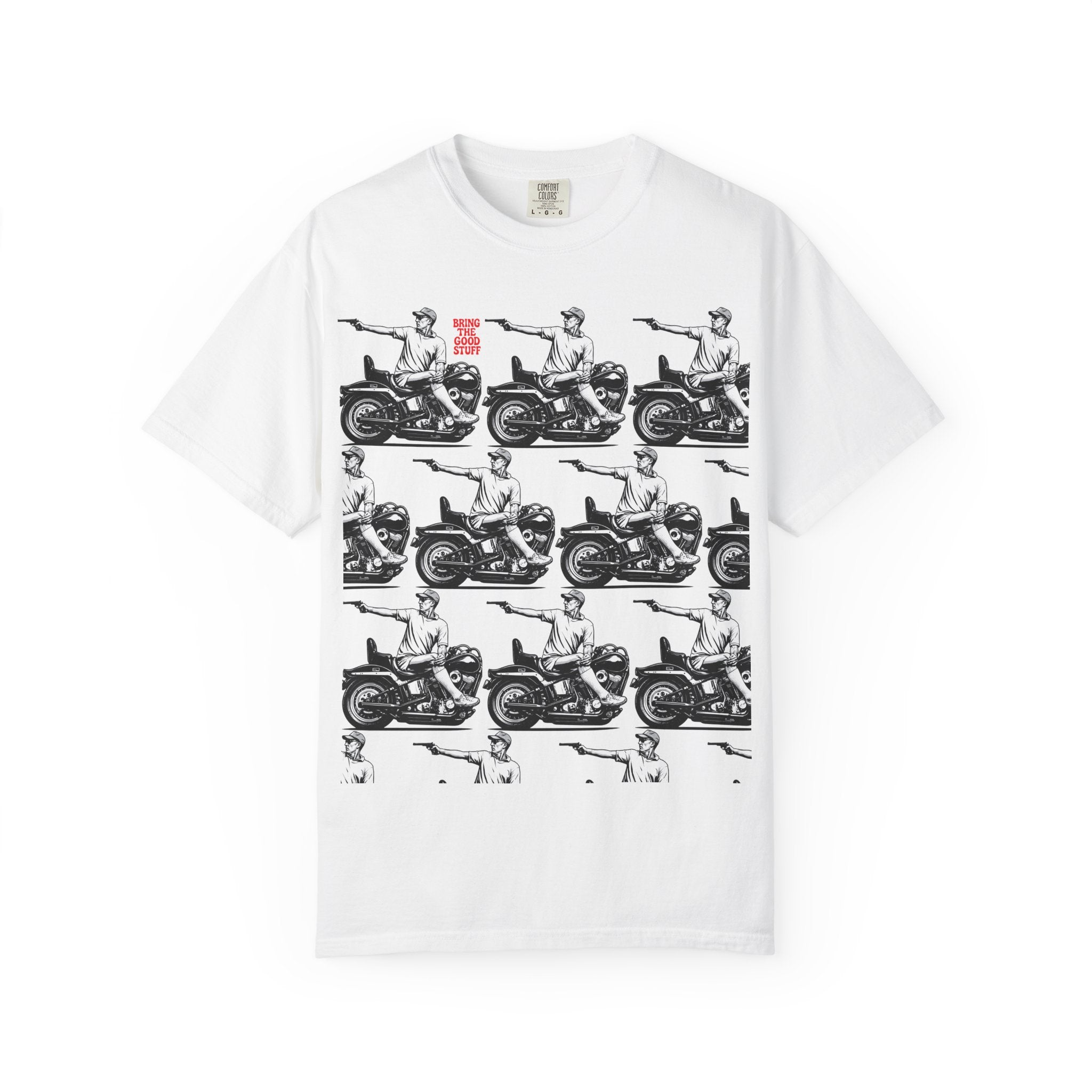 Bring The Good Stuff Hunter Motorcycle II Tee