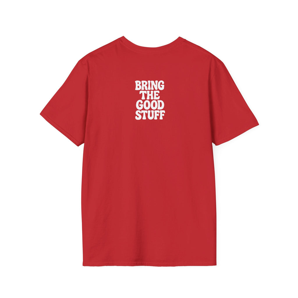 Bring The Good Stuff Liquors Tee – Artisan Alley & Market