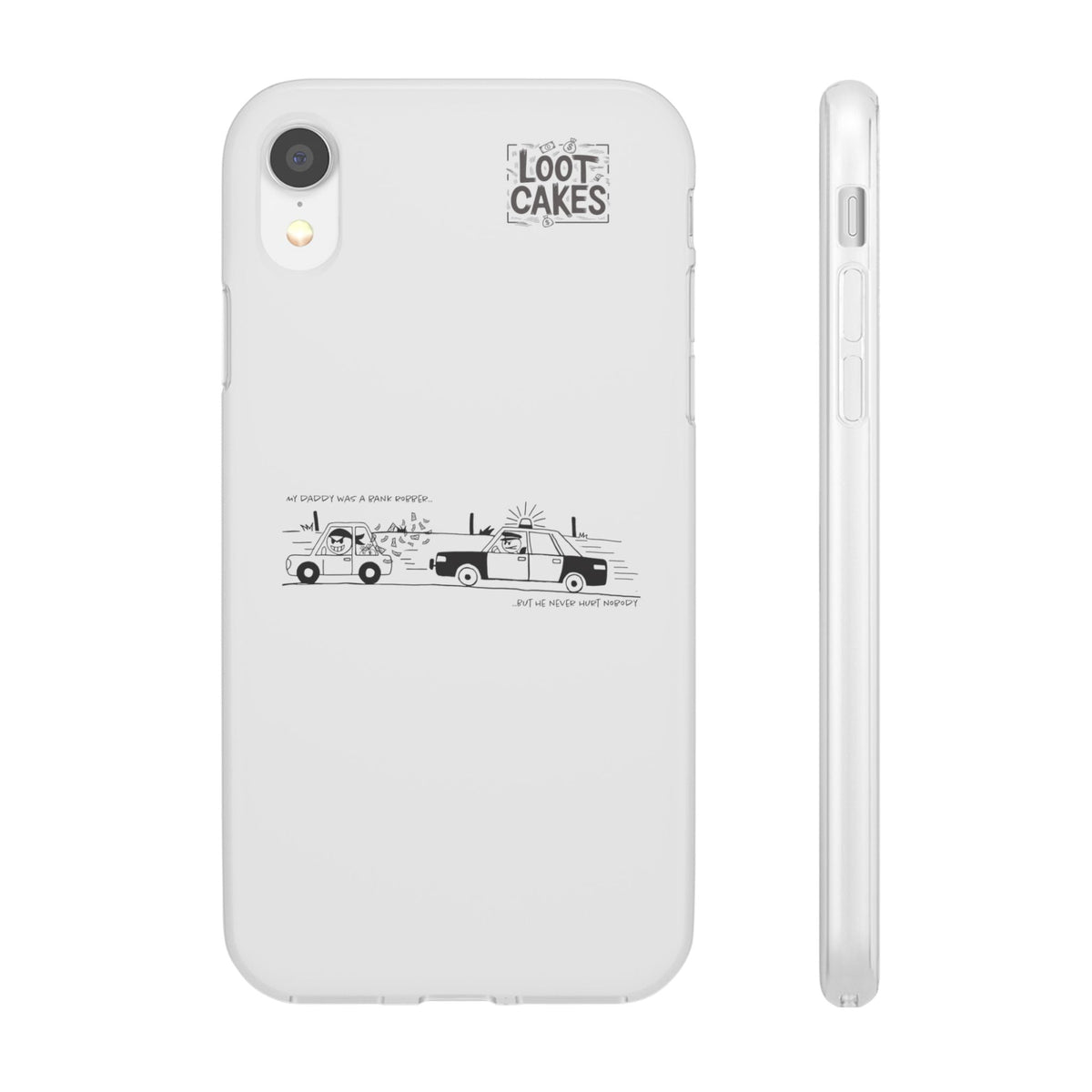 Loot Cakes x Mike Maldonado Phone Case | Slim Clear TPU Graphic
