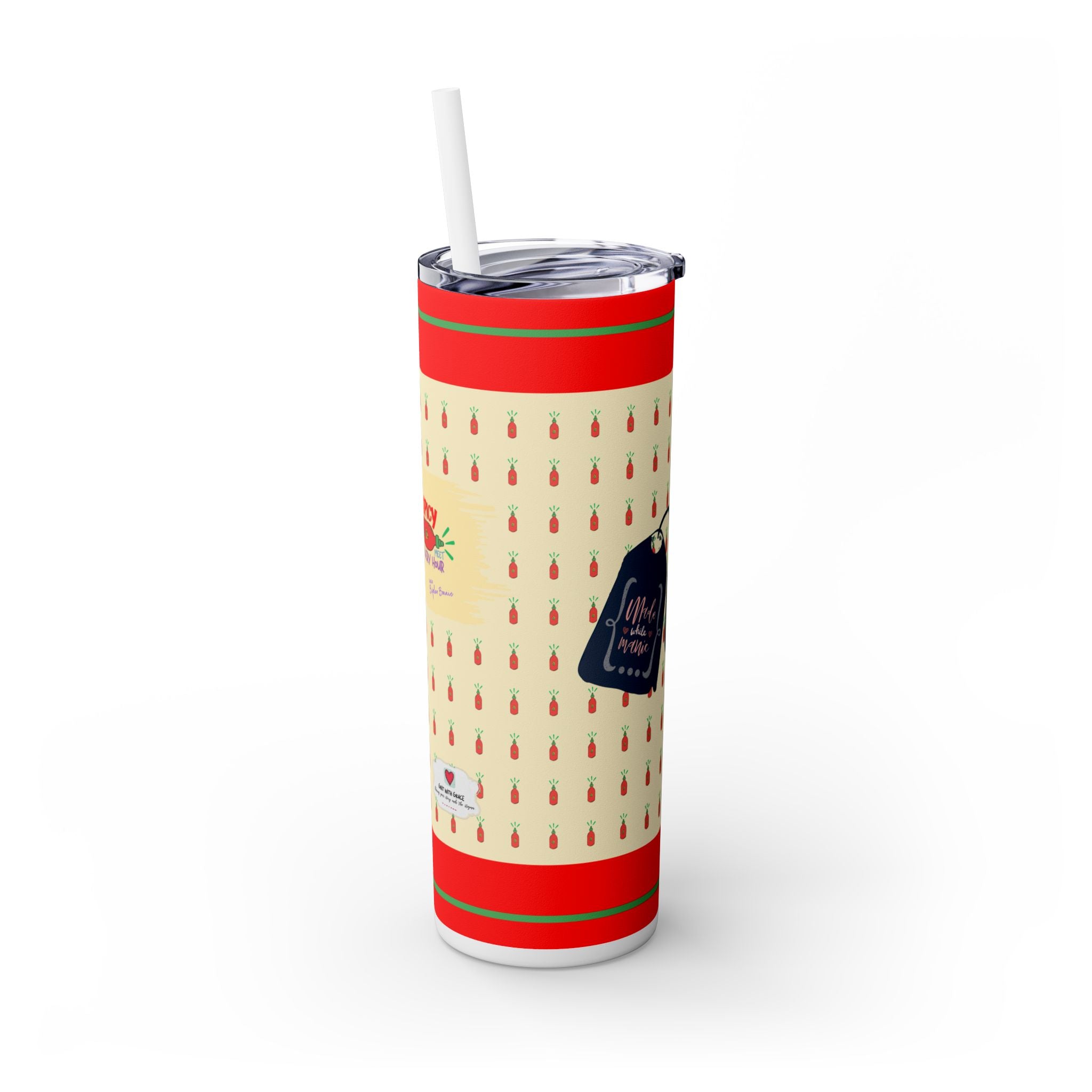 Bipolar Bonnie 'Expressing the Journey' 20oz Skinny Tumbler - Limited Edition