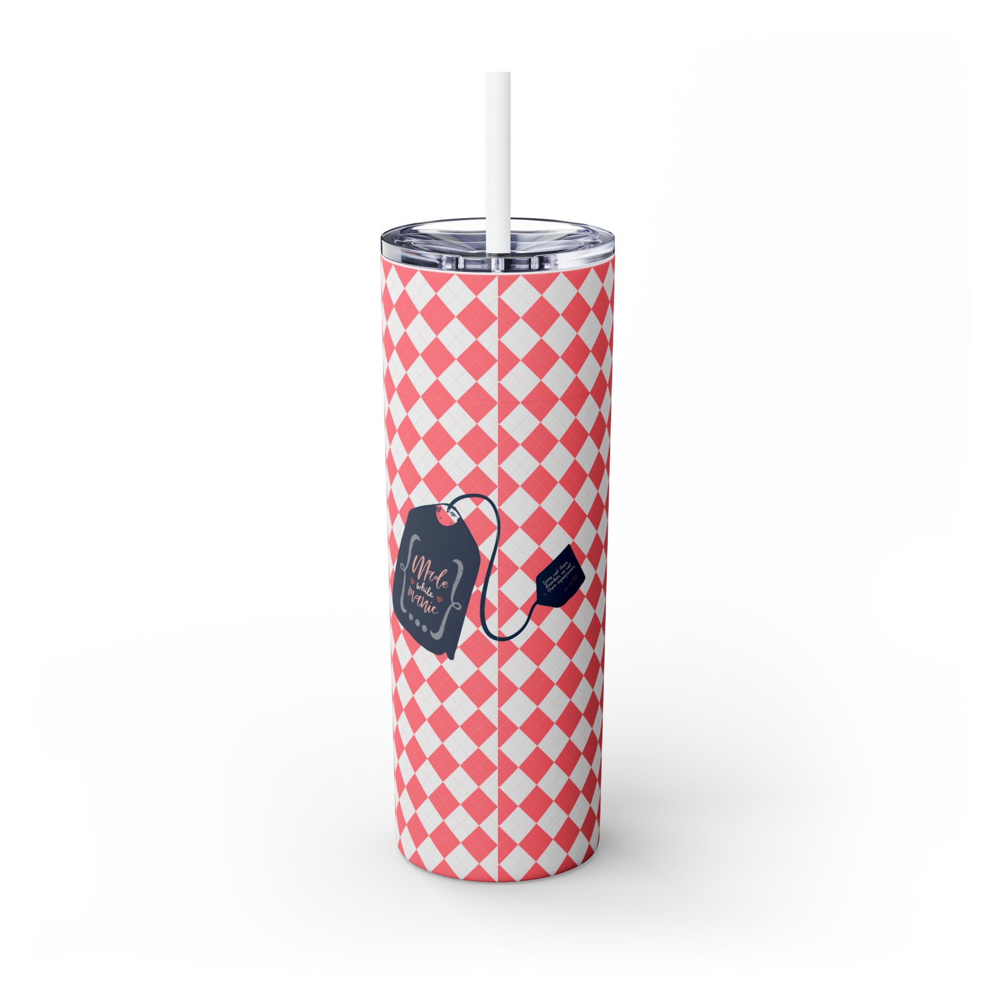 Overthinkers Unite: Exclusive 20oz 'Expressing Thoughts' Tumbler for Members