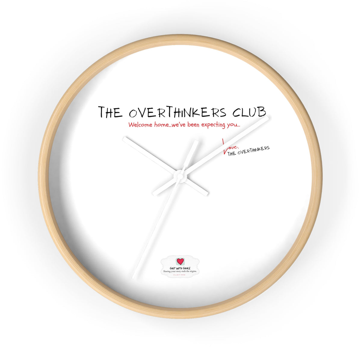 Overthinkers Club Exclusive Timepiece Wall Decor