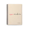 Grit with Grace 'Progress Over Perfection' Ruled Notebook