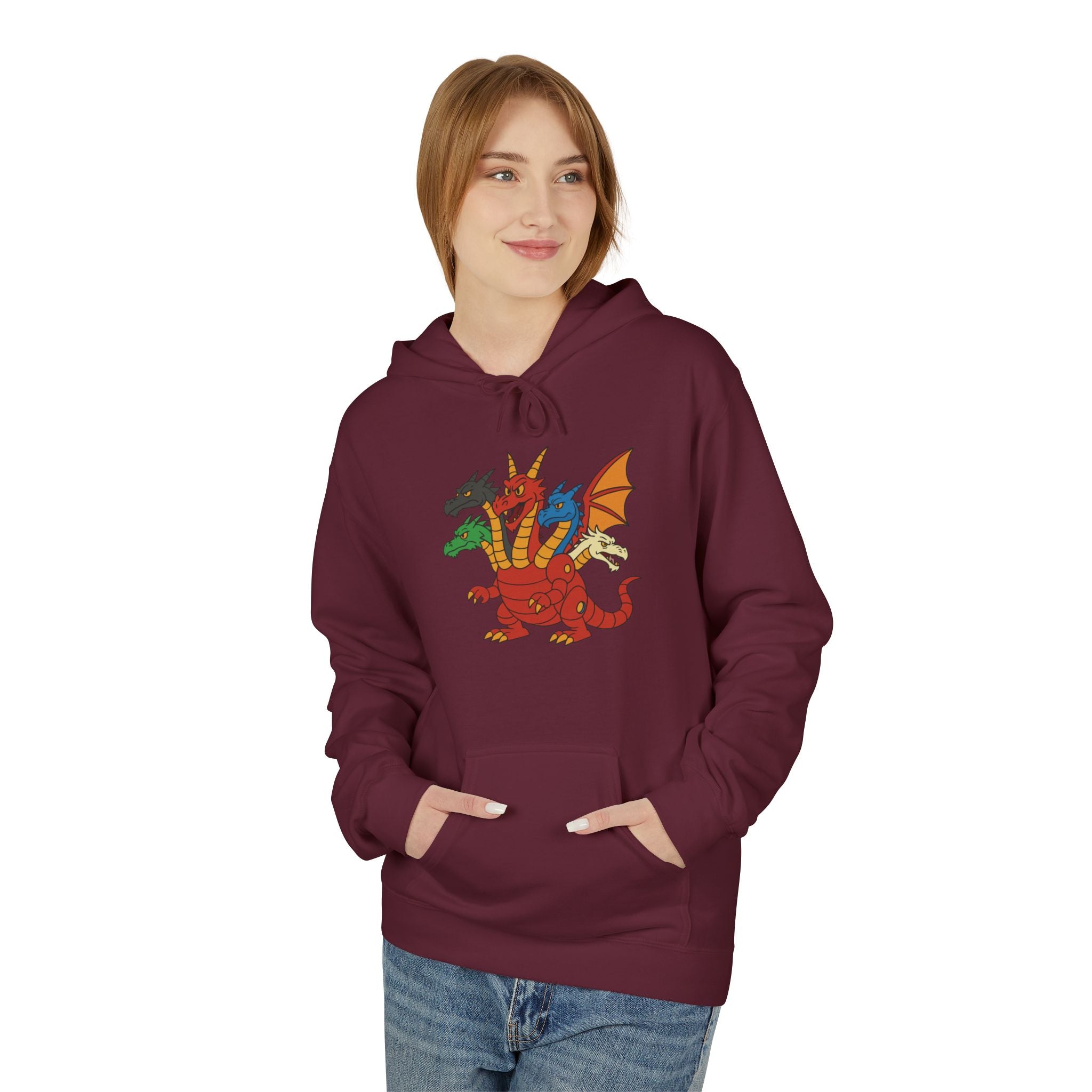 Critical Cut Welsh Dragon Crest Hoodie