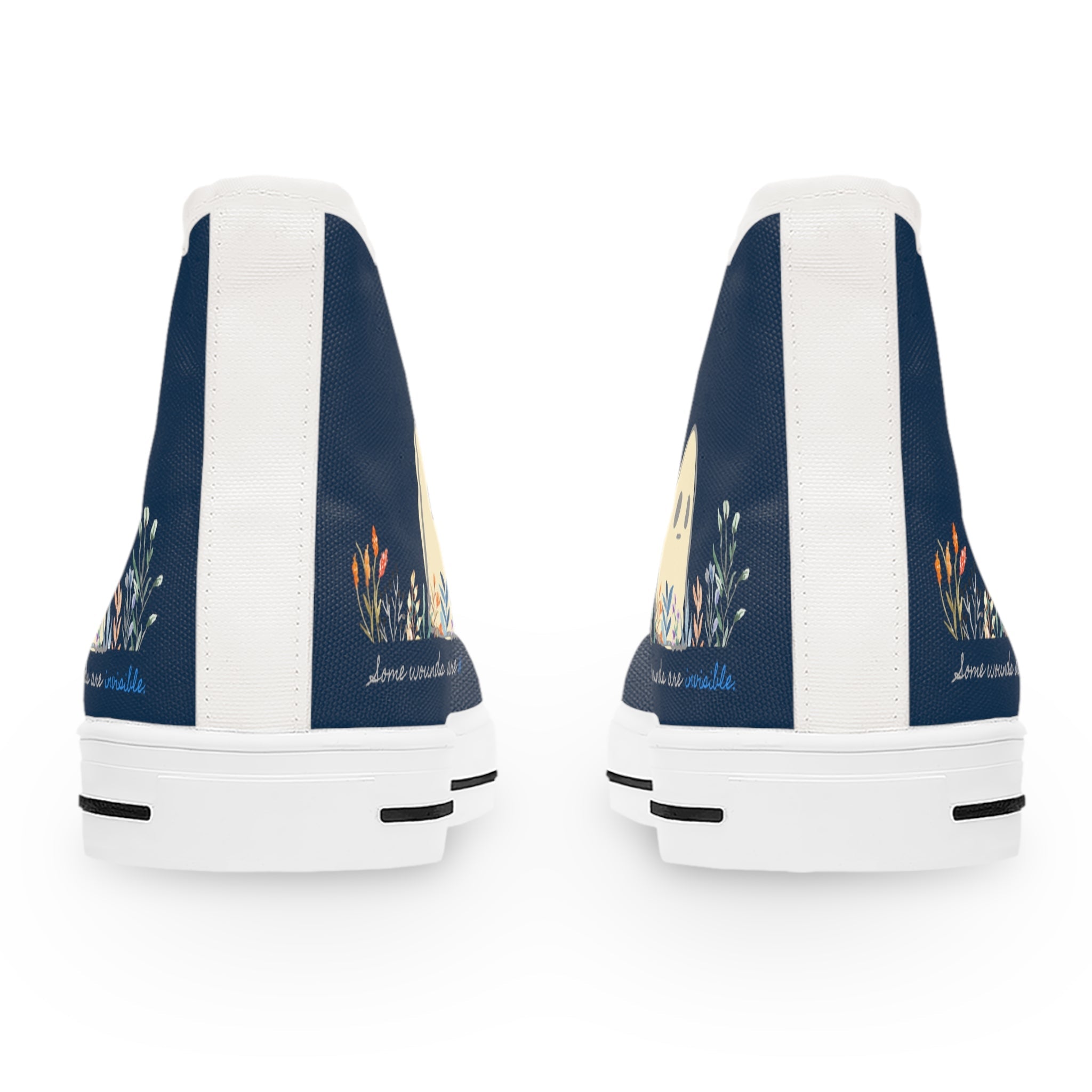 Invisible Ghost 'Hidden Scars' High Top Sneakers