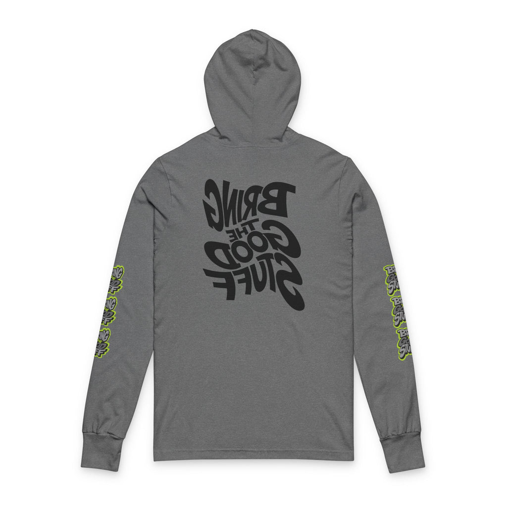 Bring The Good Stuff Twisted Hooded Long Sleeve Tee
