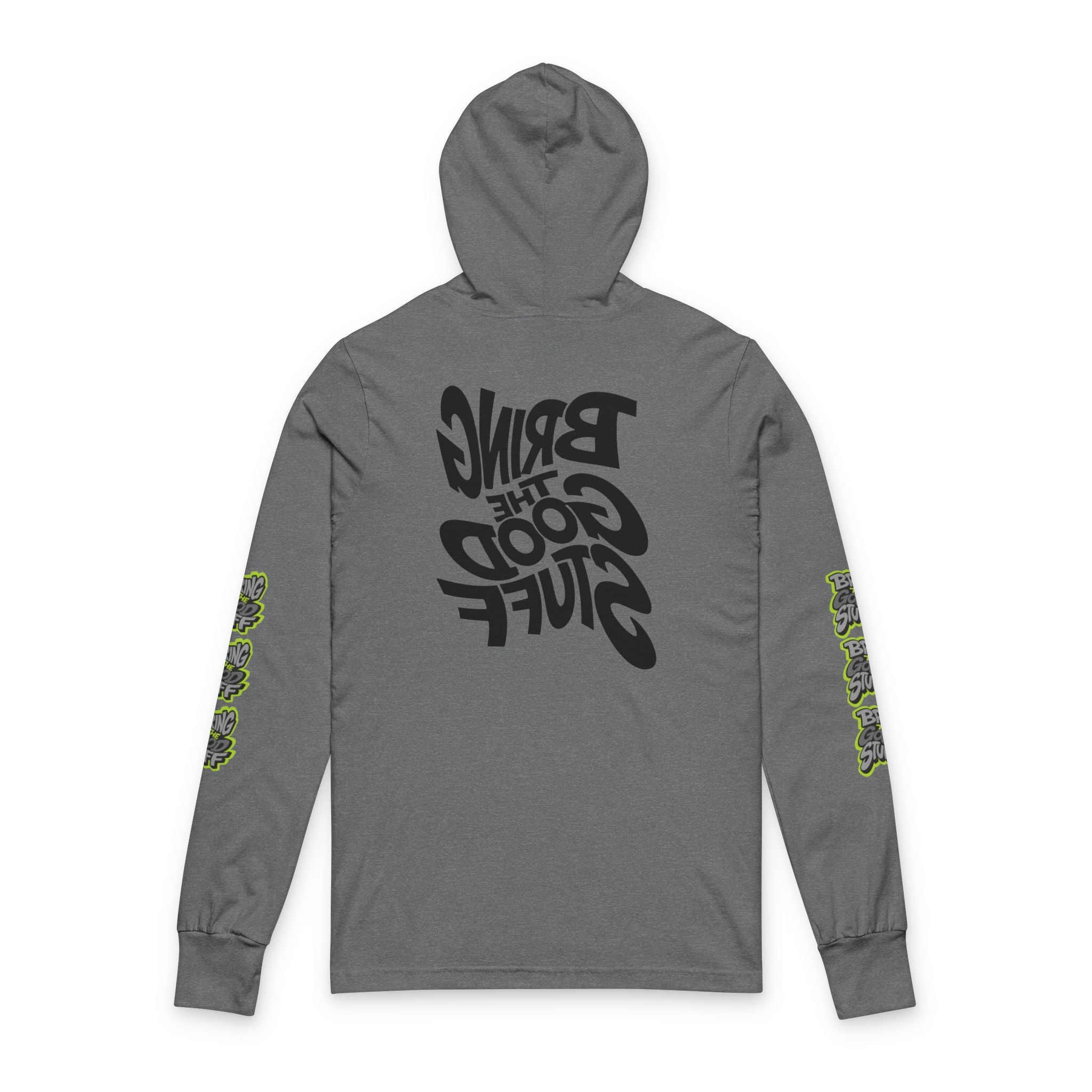 Bring The Good Stuff Twisted Hooded Long Sleeve Tee